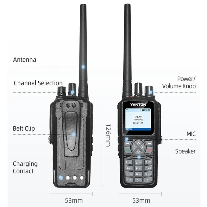Amateur Dmr 2 Way Radio