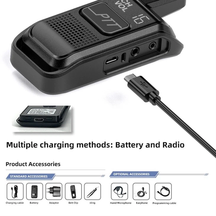 Pocket Mini Walkie Talkie